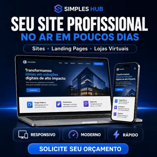 Criação de Sites Profissionais para Empresas e Negócios