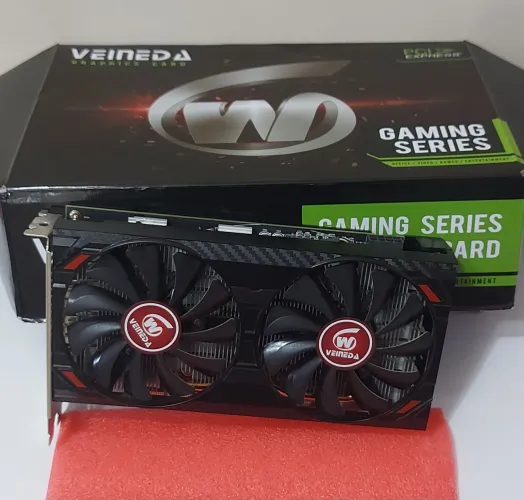 Placa de vídeo rx 5500 xt 8gb AMD Praticamente Nova! Lacrada! na caixa!