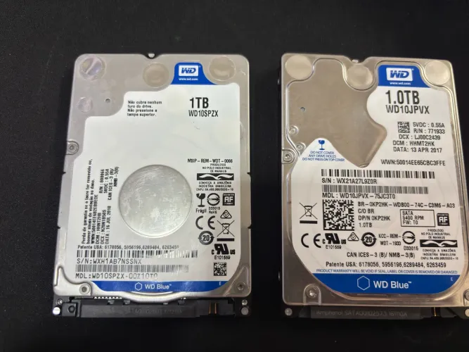 Lote de Hd notebook WD