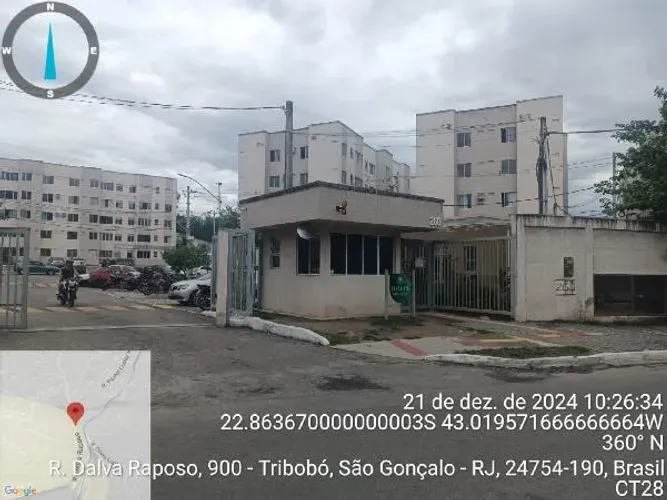 Oferta promissora Apartamento no Tribobo, Sao Goncalo - RJ, Apto 409, 2 quartos, 41,19m²