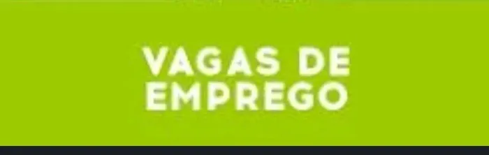 Vaga de emprego para homens