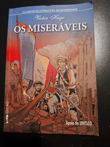 Quadrinho Os miseráveis - Victor Hugo