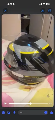 Capacete original Honda 2026