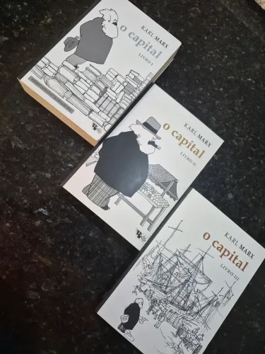 O Capital (Vols 1, 2, 3) Boitempo. Coleção nova, nunca lida e sem grifos