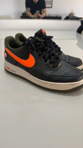 Nike Air Force 1 Low Hoops Black Rough Green