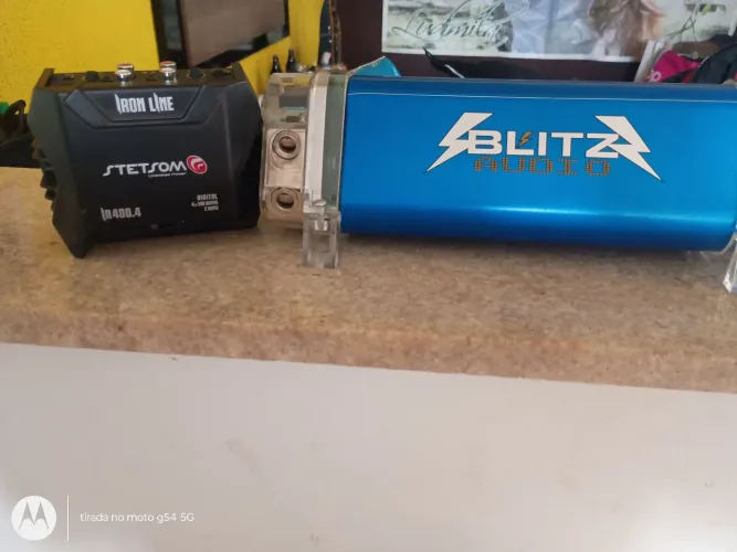 Capacitor automotivo+módulo