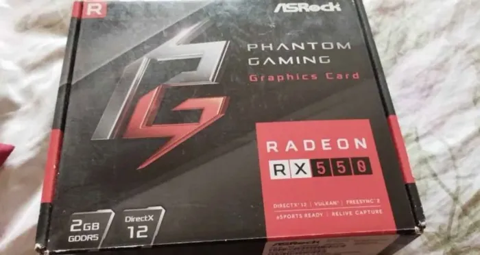 Placa de vídeo PHANTOM GAMING <br><br>Graphics Card<br><br>RADEON<br><br>RX550<br><br>Graphics Card<br><br>RADEON<br><br>RX550