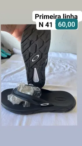 Chinelo novo oakley primeira linha 