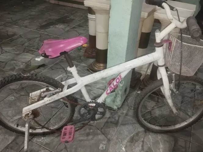 Bicicleta precisa reparos 