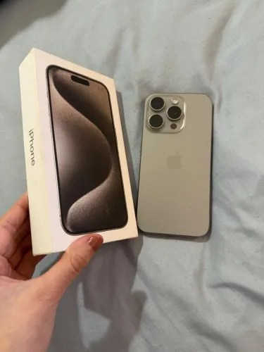 Iphone 15 pro 128gb cor Silver em excelente estado