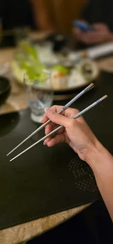 Hashi de alumínio NOVO
