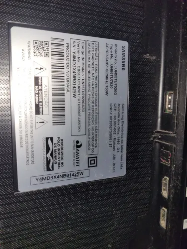 Tv samsung 55pl ( com defeito)