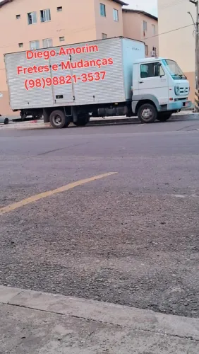 DIEGO AMORIM FRETES E MUDANÇAS / FRETES A PARTIR DE R$-199,99