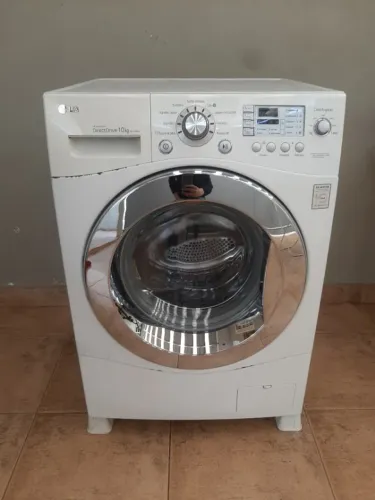 Máquina de Lavar LG Direct Drive 10 Kg, modelo WD-1409FD