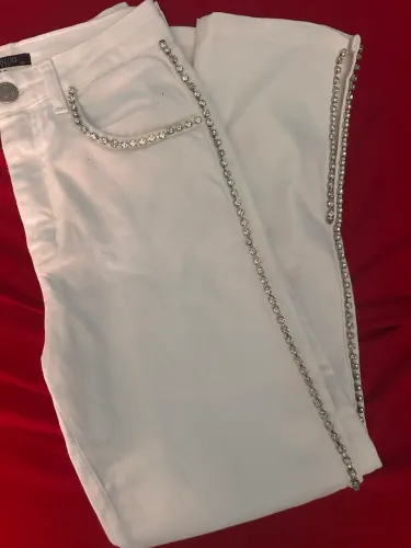 Calça de strass