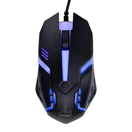 Kit Gamer Dazz Novacore 3 Em 1 Teclado Membrana Mouse 1000dpi e Headset.