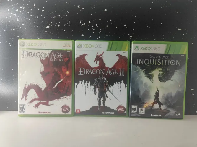 Trilogia dragon age do Xbox 360