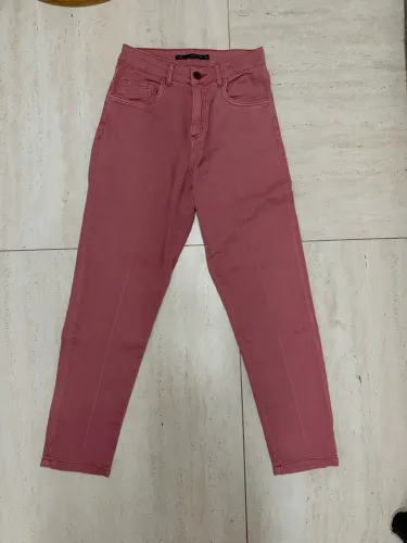 CALÇA JEANS ROSA