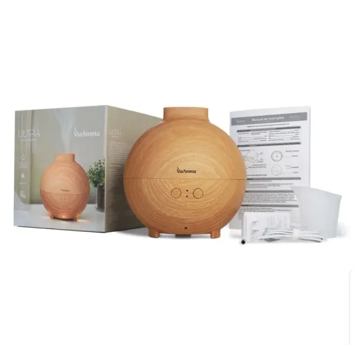 DIFUSOR ULTRASSÔNICO VIA AROMA 600ML