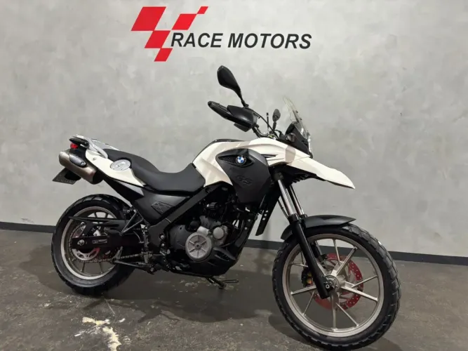 BMW G 650 GS BRANCO 2013