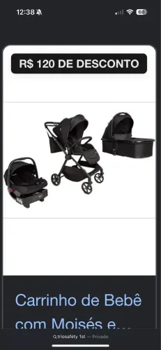 KIT Carrinho Safety 1st