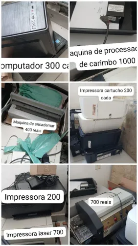 Itens para escritório, gráfica ou xerox 