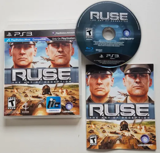 Ruse The Art Of Deception Ps3 original fisico seminovo Playstation 3