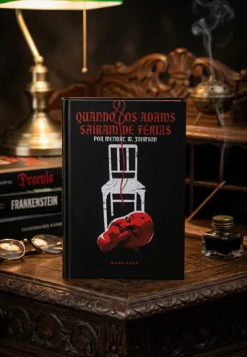 Livro Quando os Adams Saíram de Férias - Mendal W. Johnson (DarkSide Books - Capa Dura)