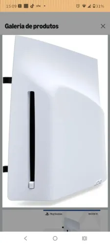 Leitor disco ps5 slim