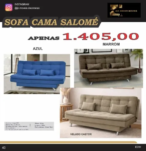 sofa cama salamé