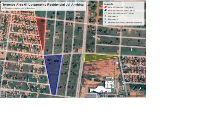 Lote/Terreno para venda com 7145 metros quadrados em Residencial Jardim Nova América - Gur