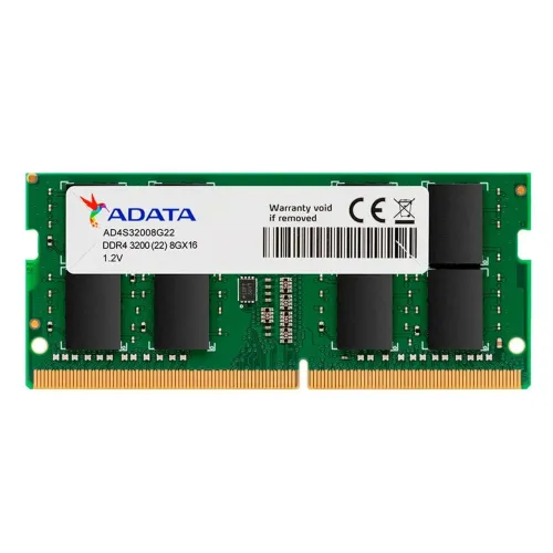 MEMÓRIA ADATA DDR4 8GB 3200MHZ NOTEBOOK OEM NOVA