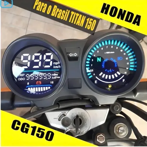 Painel Digital Led Titan/Fan/Cg 150 Ano 2004 a 2009