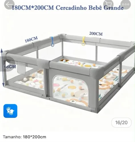 Cercadinho para bebê