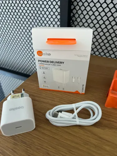 Carregador Turbo 30W Cabo Tipo-C Compativel Todos Dispositivos iPhone 15/16
