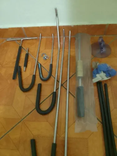 Kit rebatedor e alavancas para martelinho de ouro 