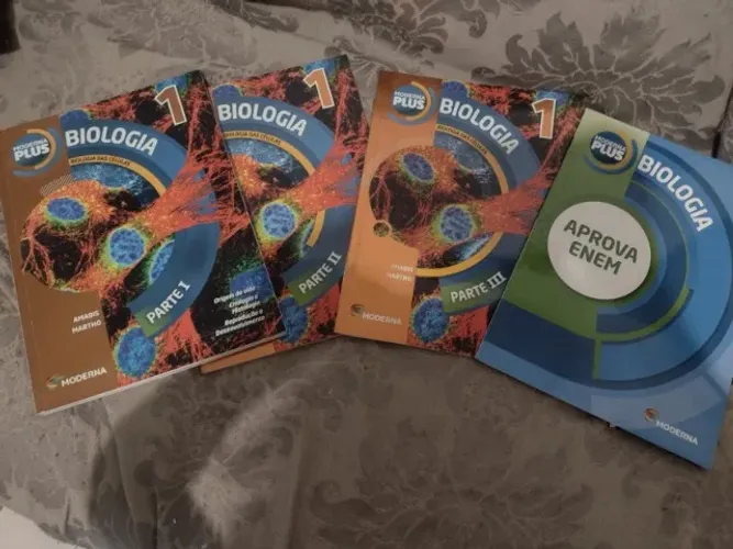 KIT Moderna Plus 1 - Biologia das Células 4ª Edição em perfeito estado