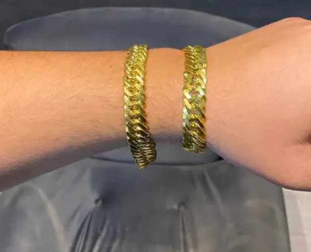Pulseiras 100% moeda antiga
