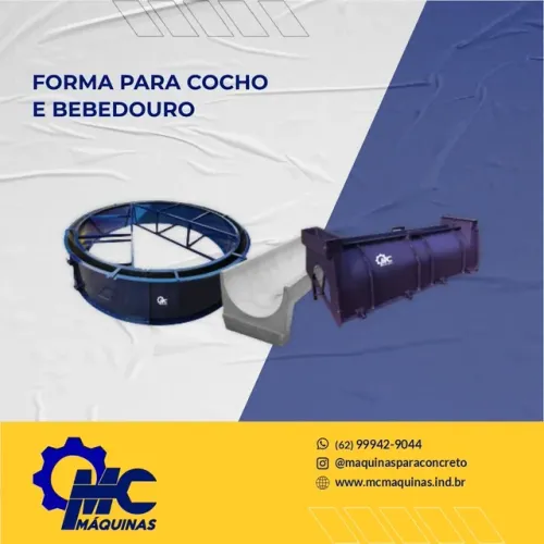 Forma para fazer Bebedouro de cimento para gado, Tanques e Reservatórios de água 