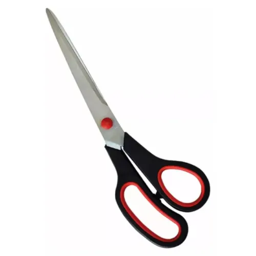 Tesoura de Aço Inox 19cm Cabo Emborrachado
