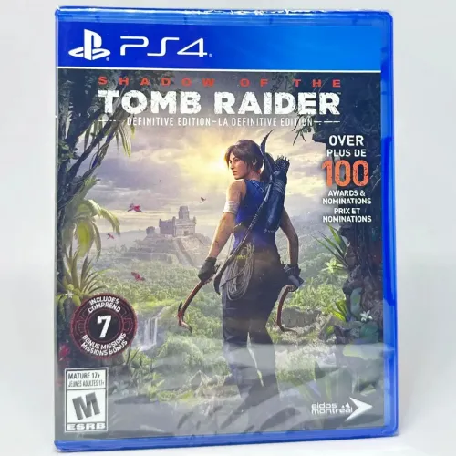 Jogo PS4 Shadow of the Tomb Raider Definitive Edition - Novo