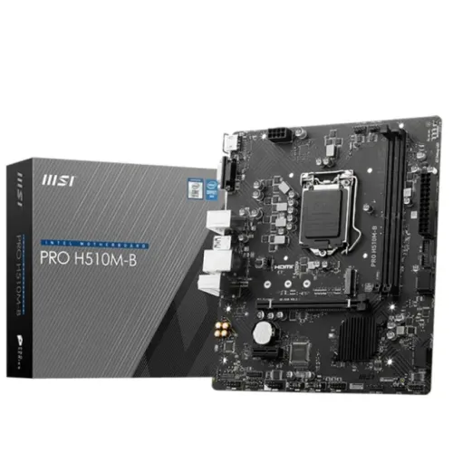 Placa Mãe LGA1200 H510 DDR4 Chipset H470 10ª Geração MSI Pro 3 Anos de Garantia - WZetta