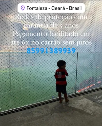 Redes de proteção para varandas e janelas - Fortaleza
