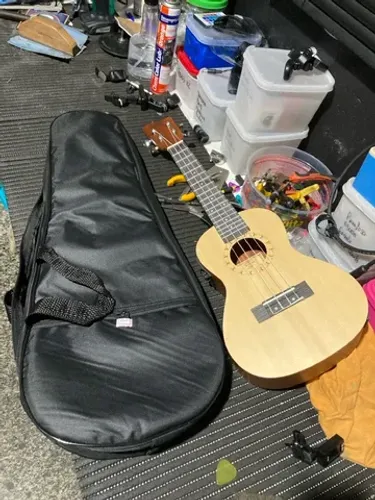 Bolsa bag capa case para ukulele concert