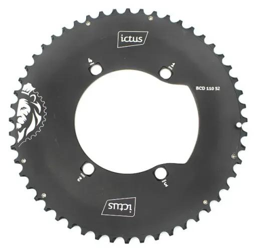 Coroa Maior Speed 52/53d Ictus BCD 110 Shimano R8000/6800 4f 21141