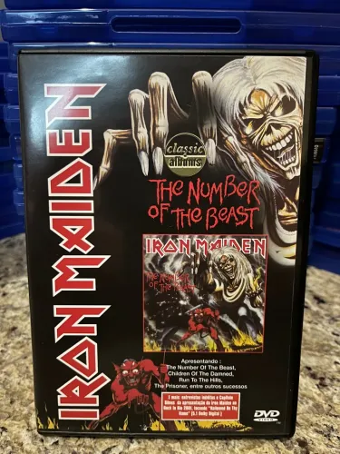 DVD Iron Maiden The Number Of The Beast