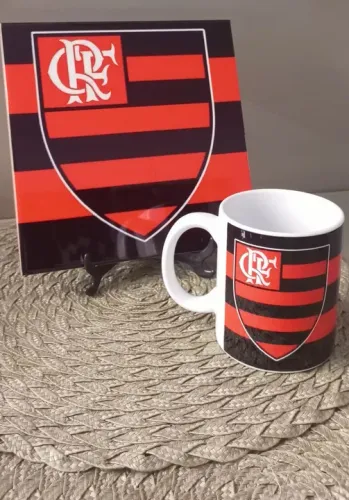 Kit Azulejo + Caneca do MENGÃO