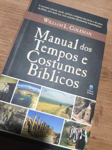 Livro Manual dos Tempos e Costumes Bíblicos