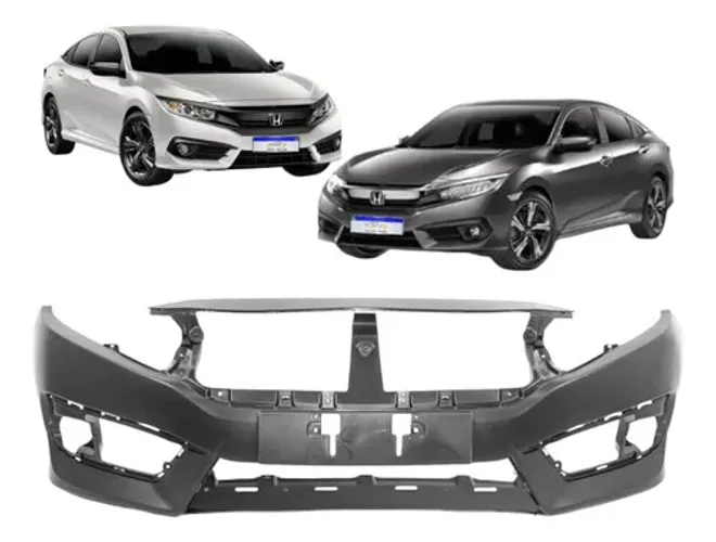 Parachoque Dianteiro Honda Civic G10 2017 2018 2019 Novo
