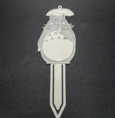 Marca página Meu Amigo Totoro (Studio Ghibli) em Impressão 3D